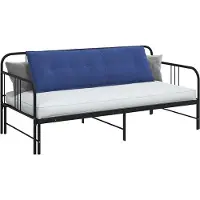 vidaXL Rugkussen Politieblauw 160 x 50 cm Corduroy stof