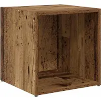 vidaXL Tv-meubelset 4 st Oud Hout Bewerkt hout
