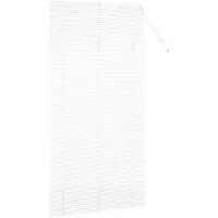 vidaXL Venetiaanse jaloezie Wit 220 x 115 cm 25 mm Aluminium