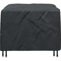 vidaXL Meubelbescherming Effen Zwart 113 x 113 x 73 cm 210D