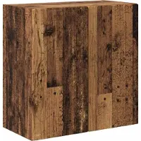 vidaXL TV Wandkast 59,5 x 31 x 60 cm Oud Hout Bewerkt hout