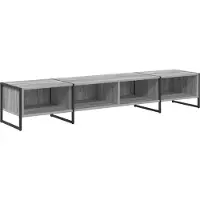 vidaXL TV Kast 170.5 x 36 x 30.5 cm Grijs Sonoma Bewerkt hout