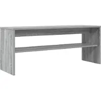 vidaXL TV Kast 100 x 30 x 40 cm Grijs Sonoma Bewerkt hout