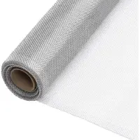 vidaXL Gaas 80x2000 cm aluminium zilverkleurig