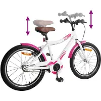 vidaXL Kinderfiets 20 Inch voor 6-11 jaar oud Roze
