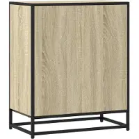 vidaXL Dressoir 62x35x76 cm bewerkt hout sonoma eikenkleurig
