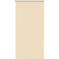 vidaXL Verduisteringsgordijn, beige, 65x130 cm, stofbreedte 60,7 cm, polyester
