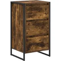 vidaXL Dressoir Raucharbe, 42 x 36 x 75,5 cm, houtvezel