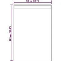vidaXL Verduisterende gordijnen 2 st Donkergrijs 140 x 175 cm fluweel