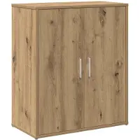 vidaXL Dressoir 2 st Artisan Eiken 60 x 31 x 70 cm Bewerkt hout