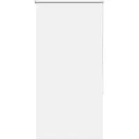 vidaXL Verduisteringsgordijn, wit, 65x130 cm, stofbreedte 60,7 cm, polyester