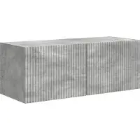 vidaXL TV Wandkast 78,5 x 31 x 29,5 cm Beton Bewerkt hout