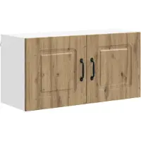 vidaXL Vaatwasserpaneel Kalmar Artisan Eiken 80 x 31 x 40 cm