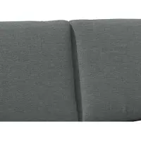 vidaXL Gestoffeerd hoofdbord Donkergrijs 160 cm Massief grenenhout