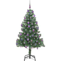 vidaXL Kerstboom Groen 210 cm PVC
