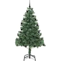vidaXL Kerstboom Groen 210 cm PVC