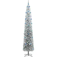 vidaXL Kunstkerstboom Groen 300 cm PVC en Staal en Kunststof