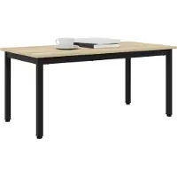vidaXL Salontafel Sonoma 100 x 50 x 45 cm Bewerkt hout