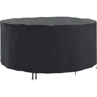 vidaXL Meubelbescherming Zwart 200 x 200 x 71 cm 420D Oxford stof