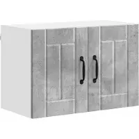 vidaXL Wandkast LUCCA Betongrijs 60 x 31 x 40 cm Bewerkt hout