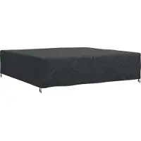 vidaXL Meubelbescherming Effen Zwart 300 x 300 x 70 cm 600D