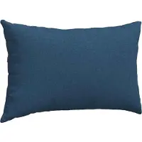 vidaXL Zitkussens 2 st Stof Blauw 145 x 40 cm