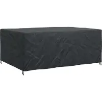 vidaXL Meubelbescherming Effen Zwart 270 x 180 x 90 cm 420D