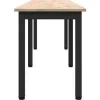vidaXL Bank Naturel 160 x 35 x 45 cm Massief grenenhout