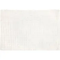 vidaXL Antislip deken van imitatie konijnenbont Olite 4 st Wit