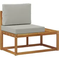 vidaXL Buiten bank set 7 st 6-zits Massief Acacia Hout
