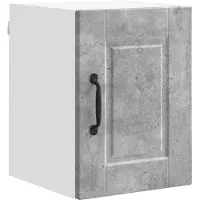 vidaXL Wandkast PORTO Beton Grijs 30 x 31 x 40 cm Bewerkt hout