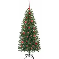 vidaXL Kunstkerstboom Groen 150 cm PE en PVC