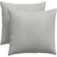 vidaXL Zitkussens 2 pcs Lichtgrijs 50 x 50 cm Corduroy stof