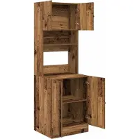 vidaXL Keukenbuffet Oudhout 60 x 50 x 180 cm