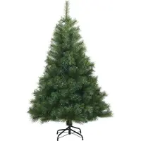 vidaXL Kunstkerstboom Groen 150 cm PE en PVC