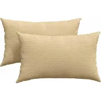 vidaXL Zitkussens 2 pcs Grijs Groen 50 x 30 cm Corduroy stof