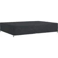 vidaXL Meubelbescherming Effen Zwart 350 x 260 x 90 cm 210D