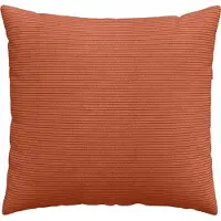 vidaXL Zitkussens 2 pcs Rood Oranje 50 x 50 cm Corduroy stof