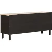 vidaXL TV Kast Witte Was Afwerking 100 x 33 x 46 cm Massief Mango Hout