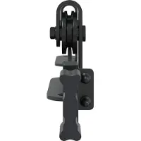 vidaXL Ophangset voor schuifdeur 213 cm koolstofstaal