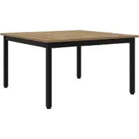 vidaXL Salontafel Ambachtelijk Eiken 80 x 80 x 45 cm Bewerkt hout