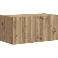 vidaXL Tv-meubelset 6 st Artisan Eiken Bewerkt hout
