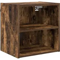 vidaXL Hangkast Rook Eiken 40 x 29,5 x 40 cm Bewerkt hout
