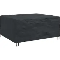 vidaXL Meubelbescherming Effen Zwart 200 x 150 x 85 cm 420D