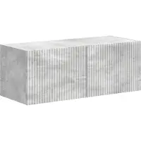 vidaXL Tv-meubelset 4 pcs Beton Grijs Bewerkt hout
