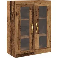 vidaXL Wandkast Oud Hout 69,5 x 34 x 90 cm Bewerkt hout