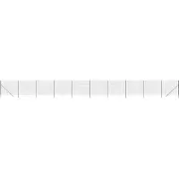 vidaXL Gaashek antraciet, 0,8 x 25 m, verzinkt staal