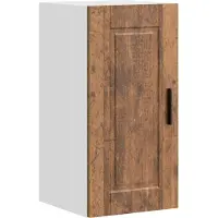 vidaXL Keukenbovenkast Porto bewerkt hout oud houtkleurig