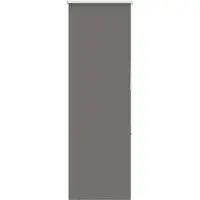 vidaXL Verduisteringsgordijn, grijs, 40x175 cm, stofbreedte 35,7 cm, polyester