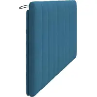 vidaXL Hoofdbordkussen "Hanko" 180 cm fluweel blauw
